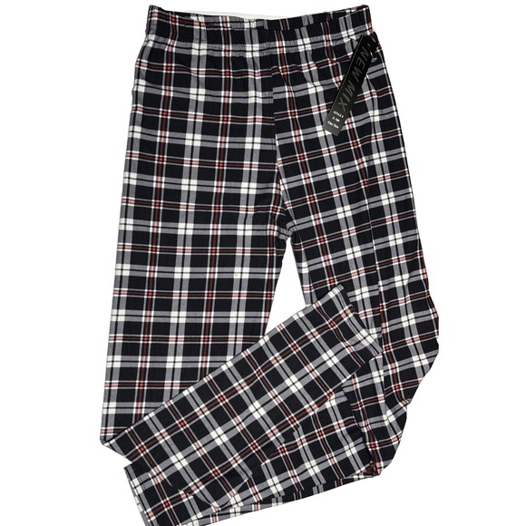 New Mix Pants - Lounge Pant NEW Woman One Size Elastic Waist‎ Black White Red Casual Sleepwear